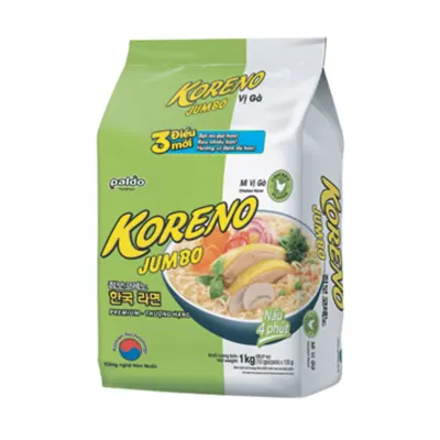 Mì Paldo Jumbo Koreno Vị Gà Gói 1kg