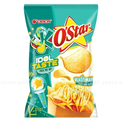 Snack O'star Vị Xốt Mayo Kiểu Hàn Quốc Gói 125g