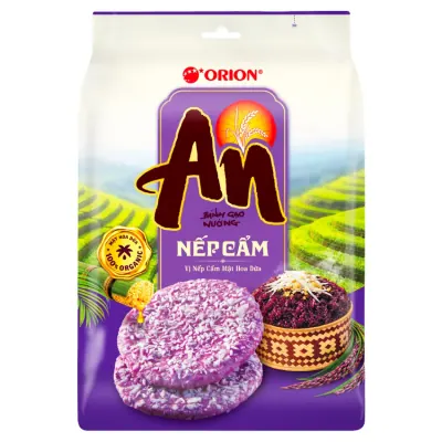 Bánh Gạo Nướng Orion AN Nếp Cẩm 151.2g