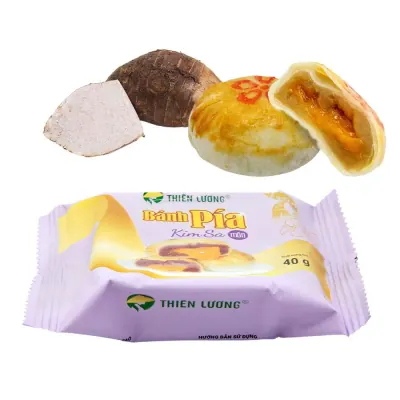 Bánh Pía Kim Sa Đậu Môn Thiên Lương 480g