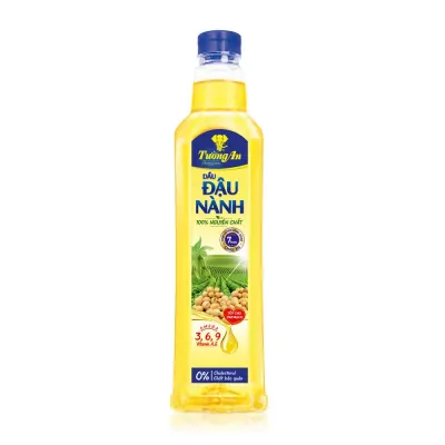 Dầu Đậu Nành Tường An 100% Nguyên Chất Chai 1L