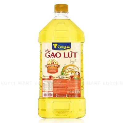 Dầu Ăn Gạo Lứt Tường An Light Chai 2L