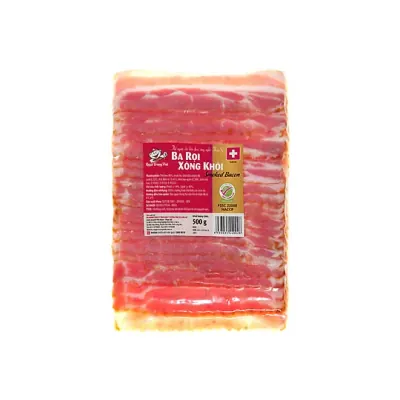 Ba Rọi Xông Khói Smoked Bacon Trường Vinh Gói 500g