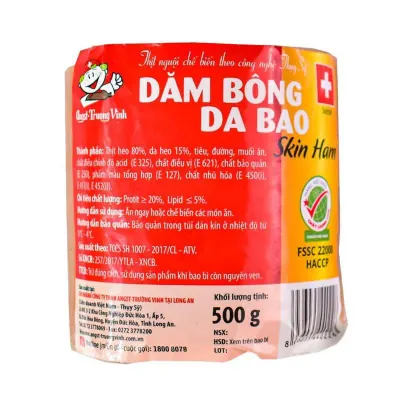 Jambon Da Bao Trường Vinh Gói 500g