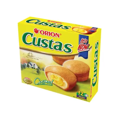 Bánh Orion Custas Kem Trứng Hộp 282g