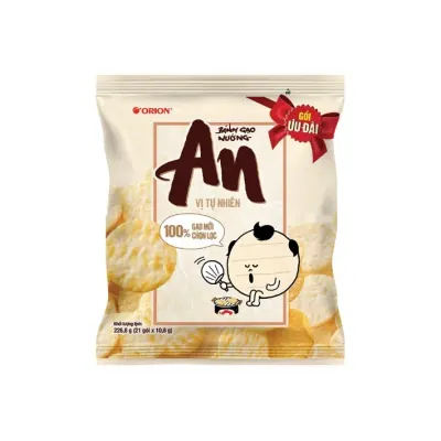 Bánh Gạo Orion Tự Nhiên 226.8g