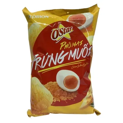 Bánh Snack Ostar Phô Mai Trứng Muối 90/75g