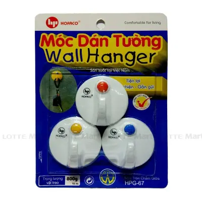Móc Tròn Chấm Giữa Hofaco HPG67 3 Cái