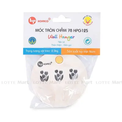 Móc Tròn Chấm Hofaco 78 HPG125 (Giao Màu Ngẫu Nhiên)