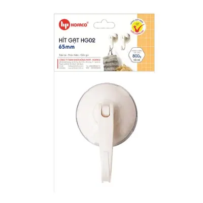 Móc Hít Gạt Nhựa HG02 – 65mm – 1 Cái