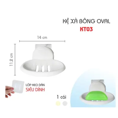 Kệ Đựng Xà Bông Oval KT03