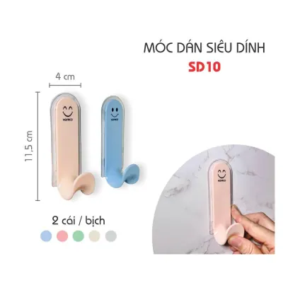 Móc Dán Siêu Dính SD 10 – 2 Cái