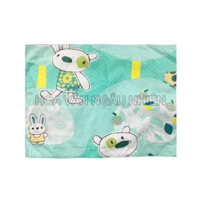 Áo Gối Đầu Bèo 30x40cm Cotton Hoa