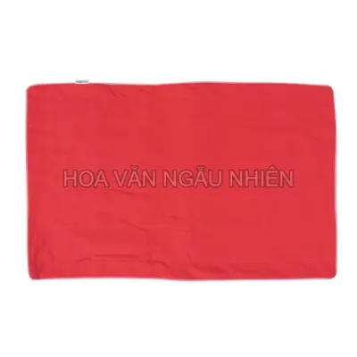 Áo Gối Đầu 30x50cm Có Bèo Xốp Màu