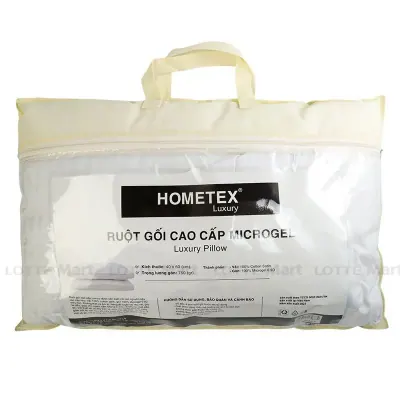 Ruột Gối Cao Cấp Hometex Microgel 40x60cm