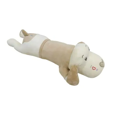 Gối Ôm Trẻ Em Nỉ Nhung Chó Nằm