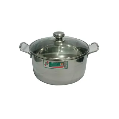 Nồi Inox Tithafac Nắp Kiếng 20cm