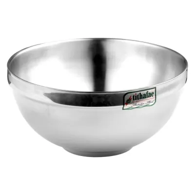 Tô Inox 201 Sâu Cách Nhiệt Tithafac 18cm