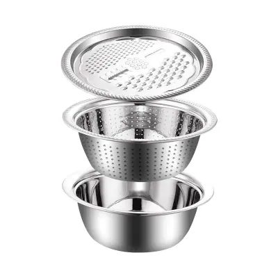 Bộ Thau Rỗ Đa Năng Inox Tithafac