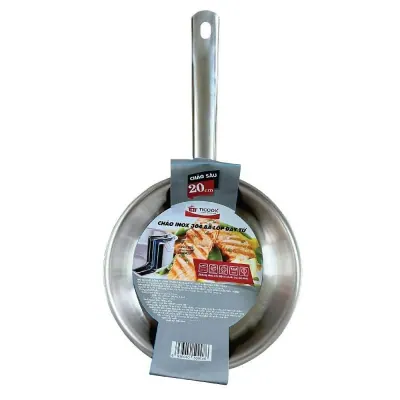 Chảo Đáy Từ Đa Năng TiCook Inox 304 3 Lớp 20cm