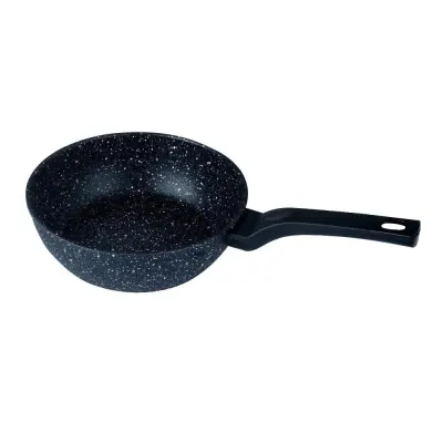 Chảo Sâu Inox 304 Vân Đá Bếp Từ TiCook 26cm