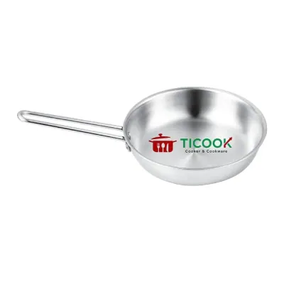 Chảo Inox 304 TiCook 3 Lớp Bếp Từ – 18cm