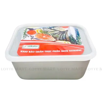 Khay Bảo Quản Thực Phẩm Inox Cao Tithafac 2L
