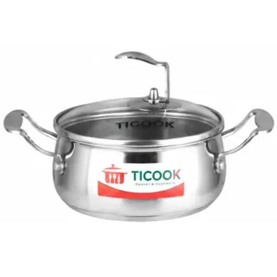 Nồi Táo Inox 304 3lớp Bếp Từ TiCookNT3LKT16