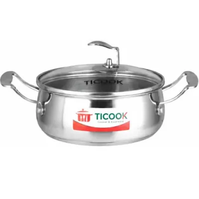 Nồi Táo Inox 304 3lớp Bếp Từ TiCookNT3LKT18