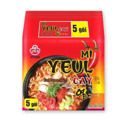 Lốc 5 Gói Mì Yeul Ramen Ottogi 120g/Gói