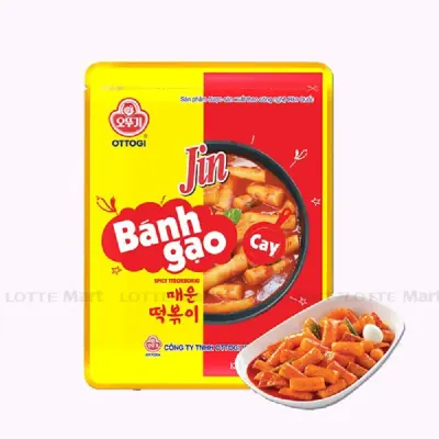 Bánh Gạo Ottogi Jin Vị Cay Gói 164g