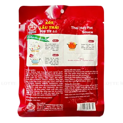 Xốt Lẩu Thái Ottogi Gói 150g
