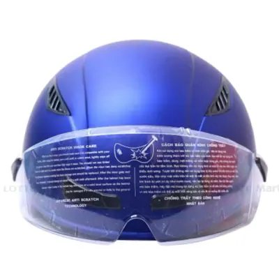 Mũ Bảo Hiểm Nửa Đầu Có Kính CT-30 (Giao Màu Ngẫu Nhiên)