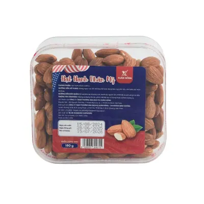 Hạt Hạnh Nhân Xuân Hồng Hộp 180g