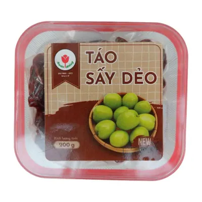Táo Sấy Dẻo Xuân Hồng Hộp 200g