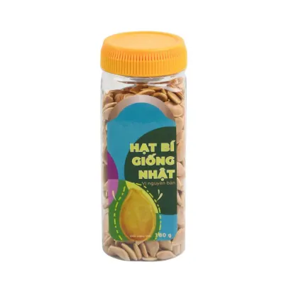 Hạt Bí Nhật Xuân Hồng Hũ 180g