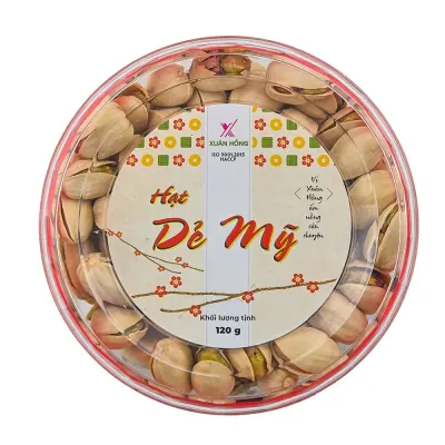 Hạt Dẻ Mỹ Xuân Hồng Hộp 120g