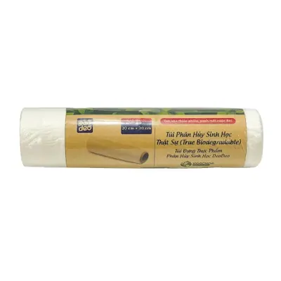 Túi Đựng Thực Phẩm Phân Hủy Sinh Học Deodeo 300g 20 Cm x 30 Cm