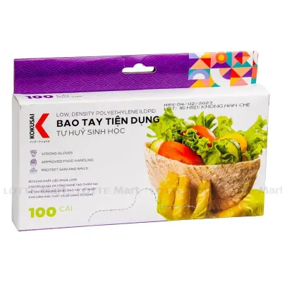 Bao Tay Tiện Dụng Ldpe Kokusai 5296