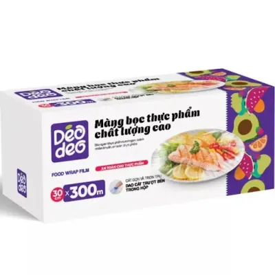 Màng Bọc Thực Phẩm PE Chất Lượng Cao Deodeo 30 Cm x 300 M