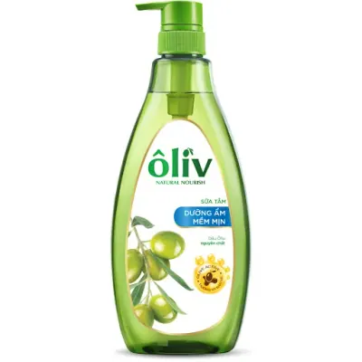 Sữa Tắm Ôliv Olive Dưỡng Ẩm Mềm Mịn 650ml