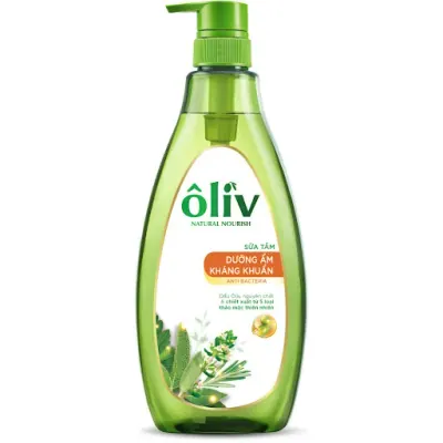 Sữa Tắm Ôliv Dưỡng Da Sạch Khuẩn 650ml