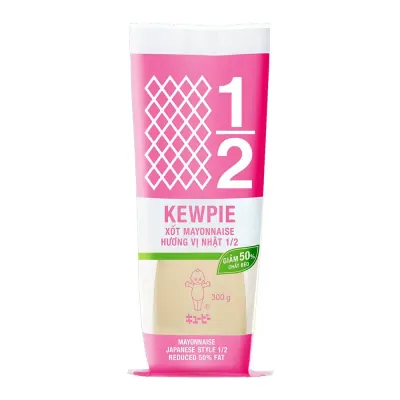 Xốt Mayonnaise Kewpie Hương Vị Nhật Giảm Cân Keto Ít Béo Chai 300g