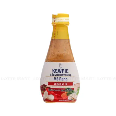 Xốt Mè Rang Kewpie Vị Mala và Tỏi Chai 210ml