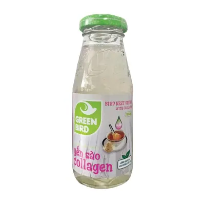 Yến Sào Collagen Green Bird 185ml