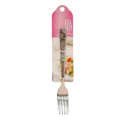 Nĩa Inox ABC06 in Hoa Lớn 2 Cái