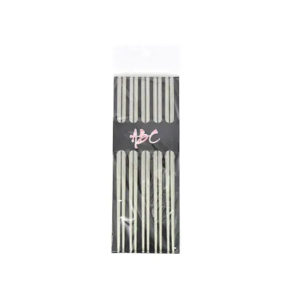 Muỗng Đũa Inox Trơn AB – 01 – 5 Đôi/ 1 Vỉ 23cm