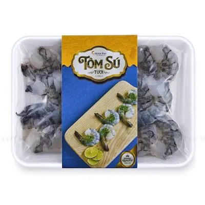 Tôm Sú Thịt Tươi Minh Phú Size 31-40 Con/kg 240g