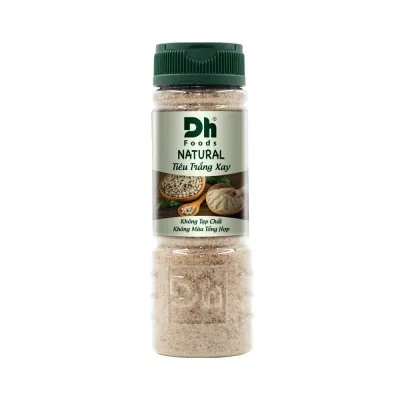Tiêu Trắng Xay Dh Foods Hủ 80g
