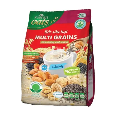 Thực Phẩm Bổ Sung Bột Sữa Hạt Multi Grains 16x25g